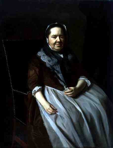 Portrait of Mrs Paul Richard, nee Elizabeth Garland, 1771