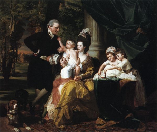 Sir William Pepperrell And Family