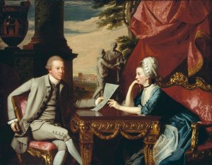 Mr and Mrs Ralph Izard (Alice Delancey) 1775