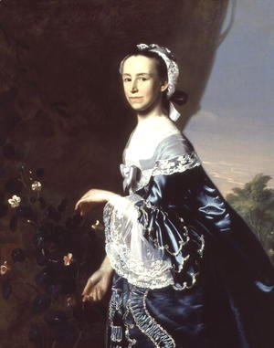 John Singleton Copley - Mrs James Warren (Mercy Otis) c.1763